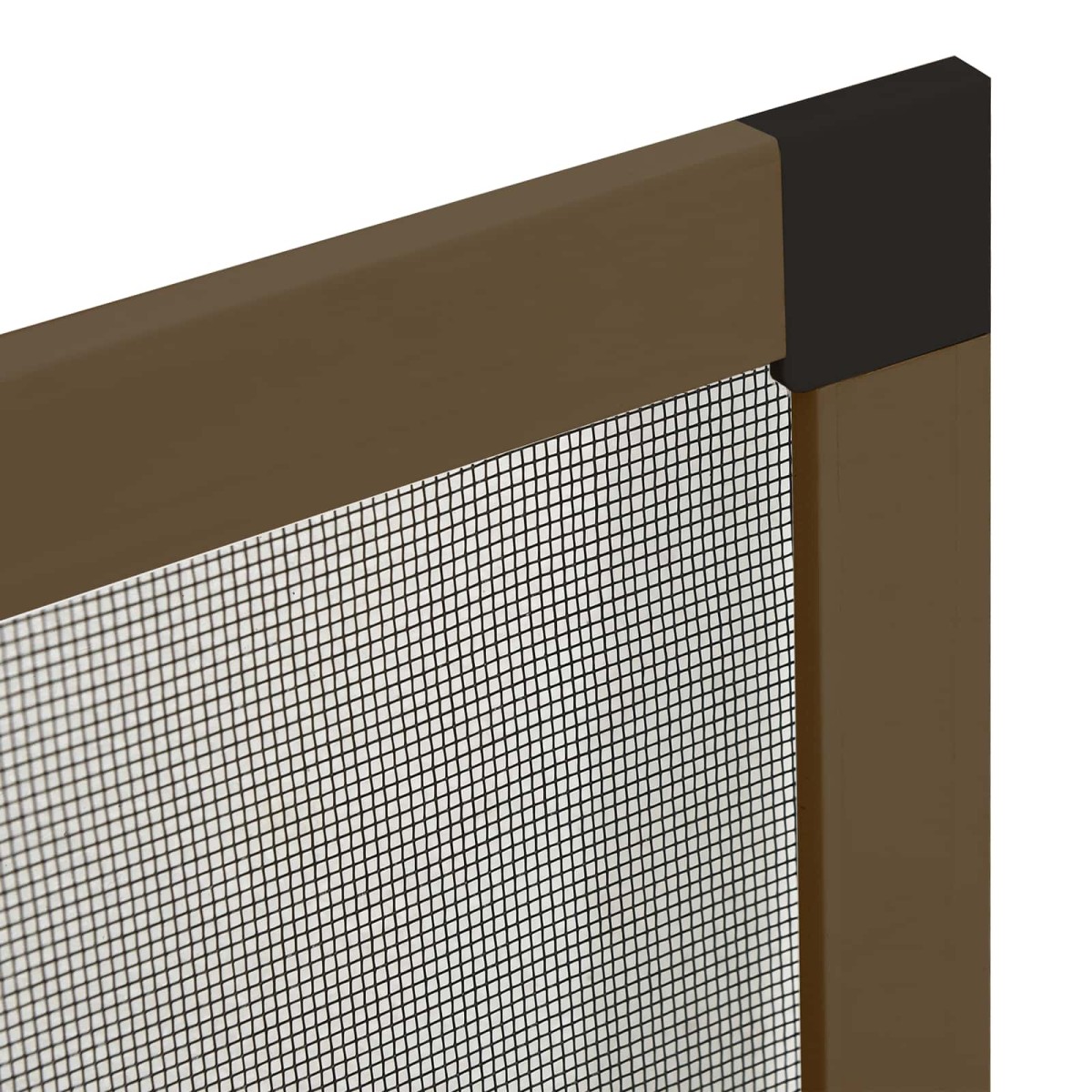 vidaXL Σκηνίδα Εντόμων Για Παράθυρα Καφέ 110 x 130 cm