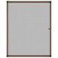 vidaXL Σκηνίδα Εντόμων Για Παράθυρα Καφέ 120 x 140 cm