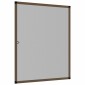 vidaXL Σκηνίδα Εντόμων Για Παράθυρα Καφέ 130 x 150 cm