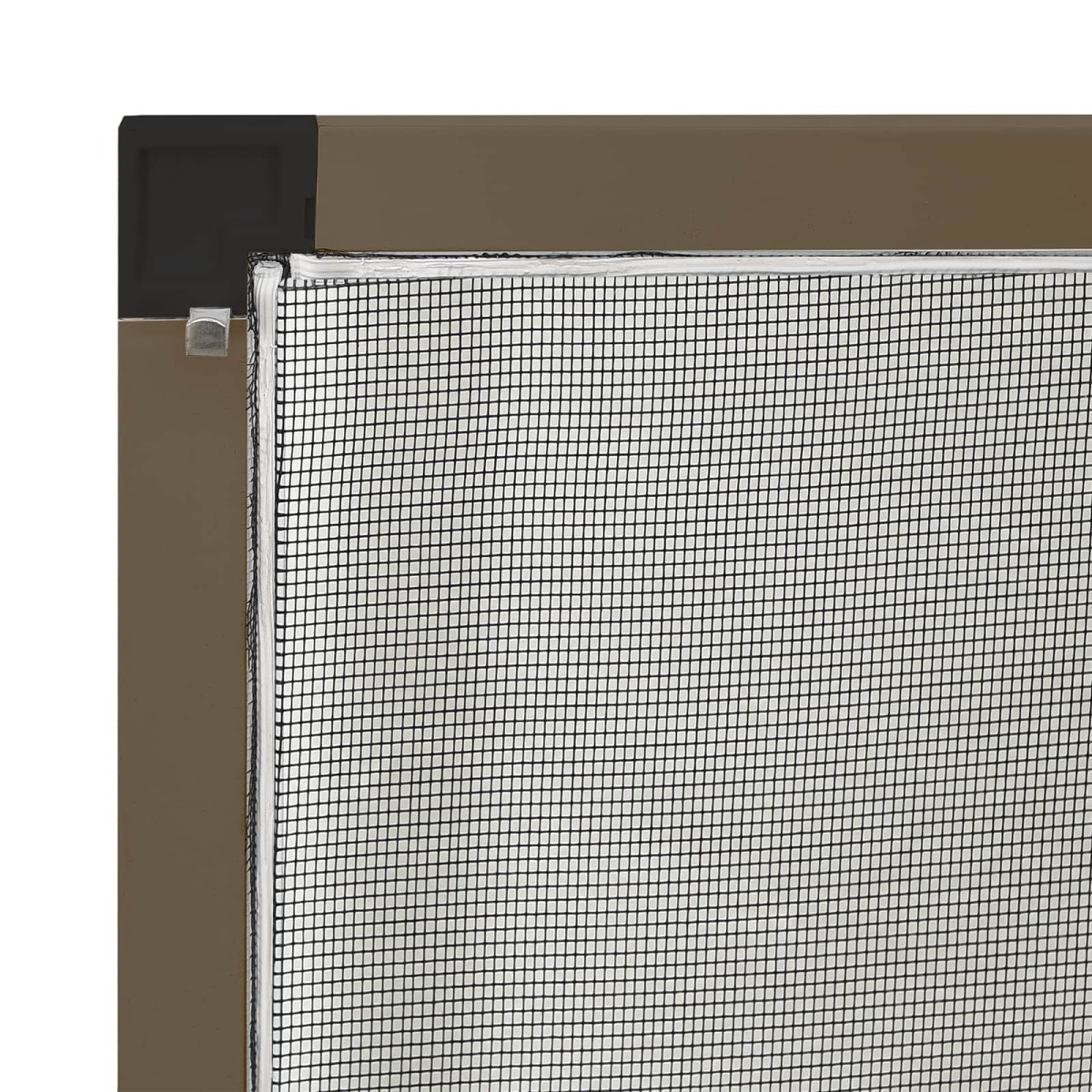 vidaXL Σκηνίδα Εντόμων Για Παράθυρα Καφέ 130 x 150 cm
