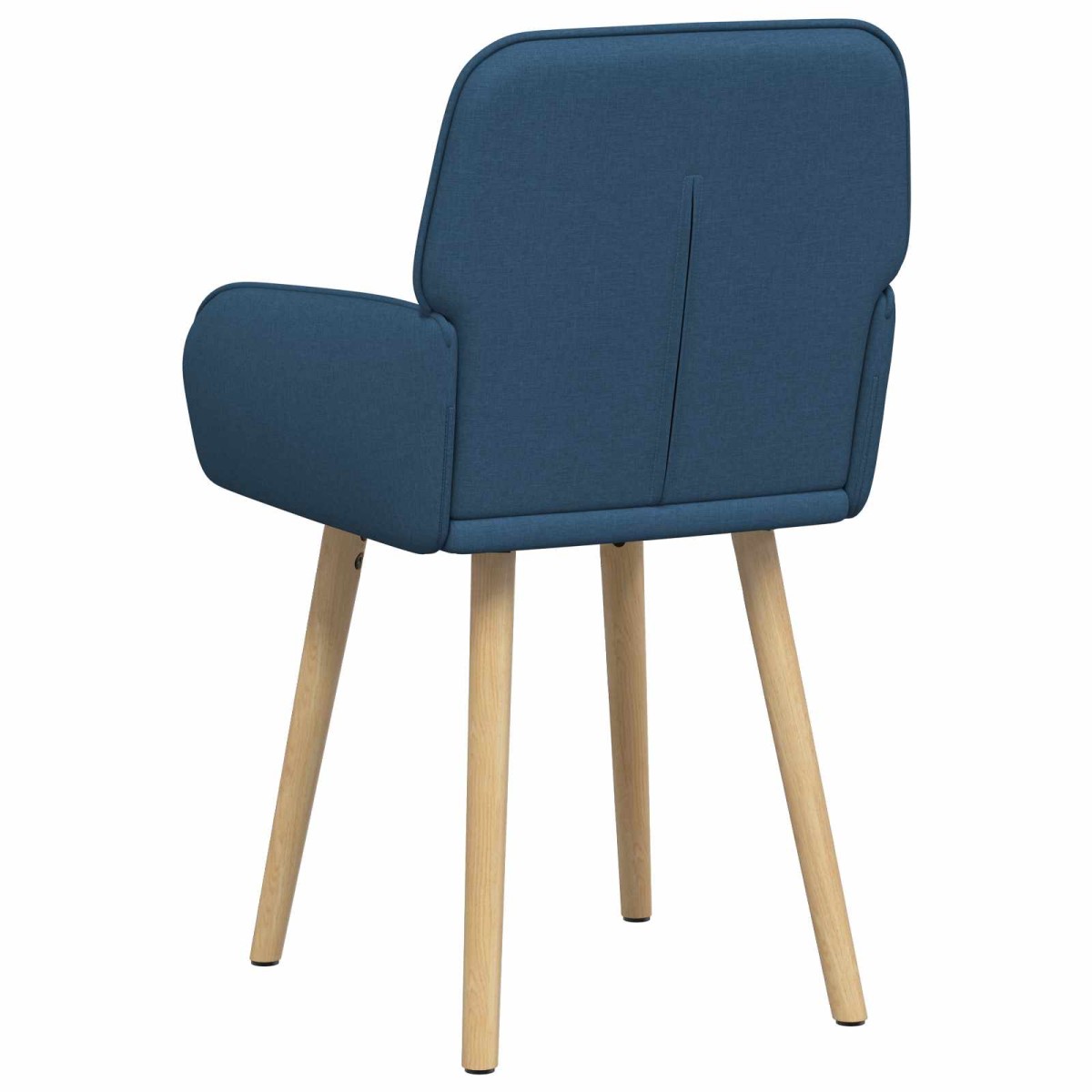 vidaXL Καρέκλες φαγητού 2 τμχ. Ύφασμα Μπλε 56,5 x 50 x 87,5 εκ.