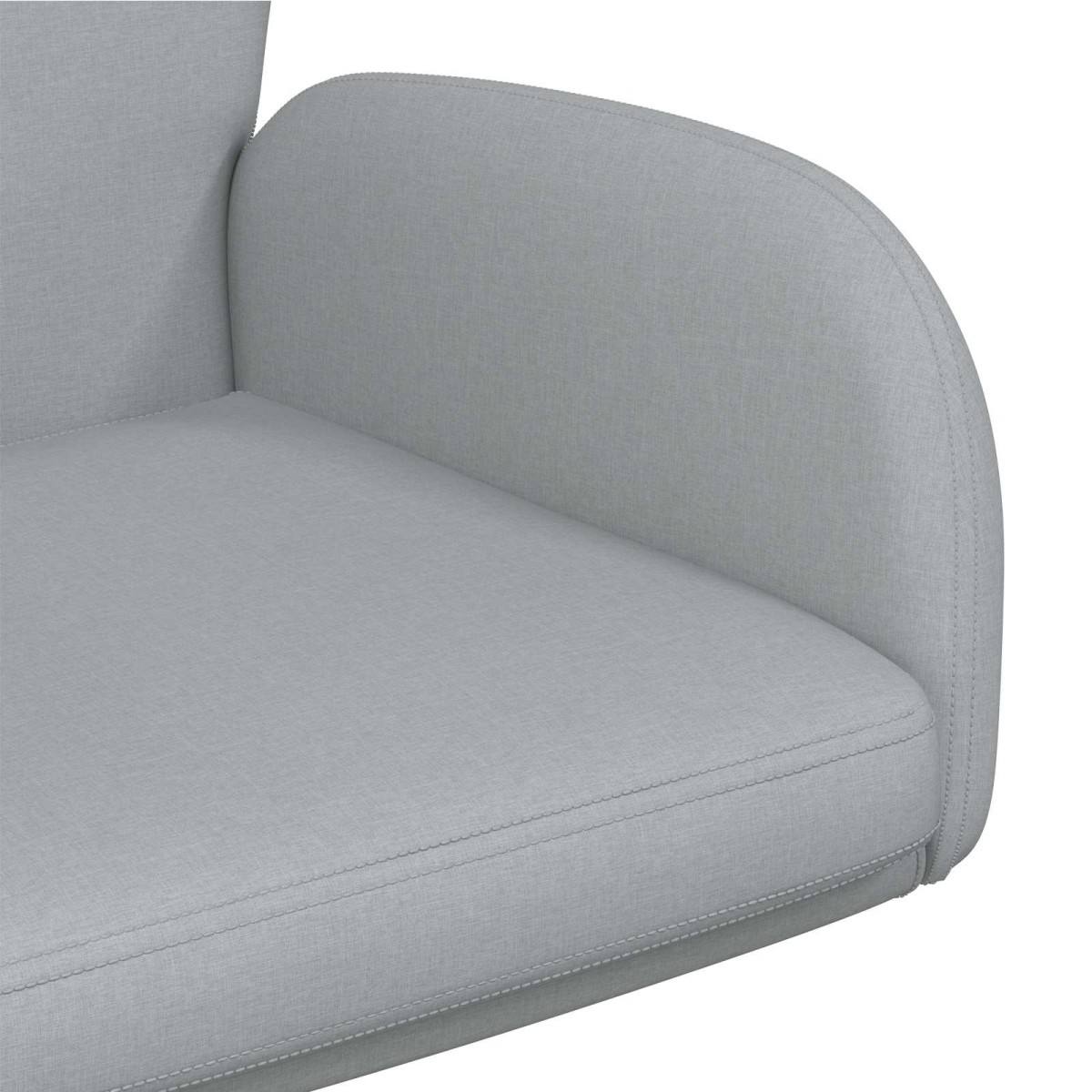 vidaXL Γυροσκοπική Καρέκλα Γραφείου 54 x 58 x 90 εκ. Ανοιχτό γκρι