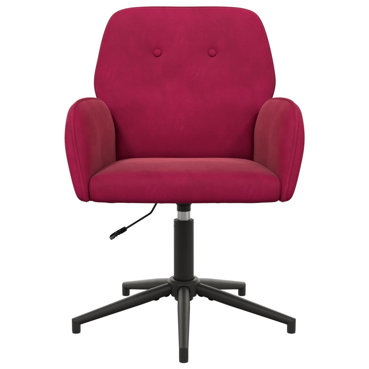 vidaXL Γυροσκοπική Καρέκλα Γραφείου 54 x 55 x 90 εκ Κόκκινο Βελούδο