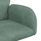vidaXL Γυροσκοπική Καρέκλα Γραφείου 54 x 55 x 90 εκ Θαλασσί Βελούδο