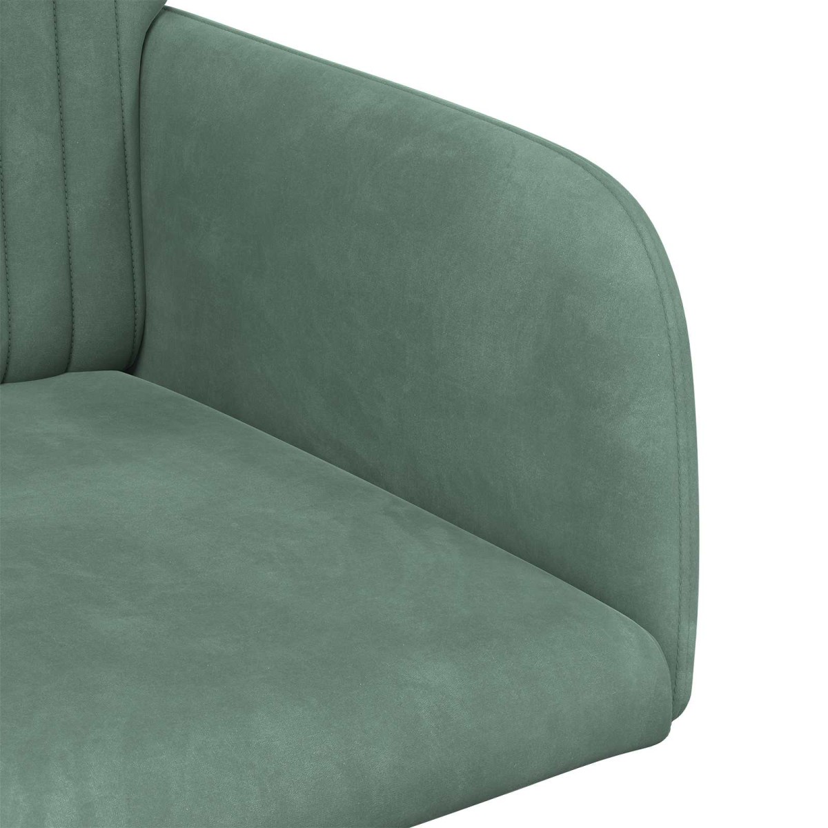 vidaXL Καρέκλες φαγητού 2 τμχ. Βελούδο Θαλασσί 55 x 50 x 84 εκ.