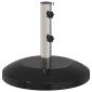 vidaXL Βάση παρασόλ για στύλους 40-50 χιλιοστών 26.75 kg Μαύρο