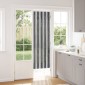 vidaXL Κουρτίνα εντόμων Chenille Γκρι και Μαύρο 56 x 185 cm 100% PP