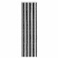vidaXL Κουρτίνα εντόμων Chenille Γκρι και Μαύρο 56 x 200 cm 100% PP