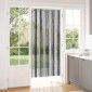 vidaXL Κουρτίνα εντόμων Chenille Γκρι και Μαύρο 90 x 200 cm 100% PP