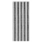 vidaXL Κουρτίνα εντόμων Chenille Γκρι και Μαύρο 90 x 220 cm 100% PP