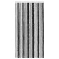 vidaXL Κουρτίνα εντόμων Chenille Γκρι και Μαύρο 100 x 200 cm 100% PP