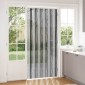 vidaXL Κουρτίνα εντόμων Chenille Γκρι και Μαύρο 100 x 220 cm 100% PP