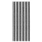 vidaXL Κουρτίνα εντόμων Chenille Γκρι και Μαύρο 100 x 230 cm 100% PP