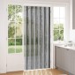 vidaXL Κουρτίνα εντόμων Chenille Γκρι και Μαύρο 100 x 230 cm 100% PP