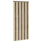 vidaXL Κουρτίνα εντόμων Chenille Σκούρο καφέ και μπεζ 90 x 200 cm