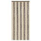 vidaXL Κουρτίνα εντόμων Chenille Σκούρο καφέ και μπεζ 90 x 200 cm