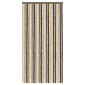 vidaXL Κουρτίνα εντόμων Chenille Σκούρο καφέ και μπεζ 100 x 200 cm