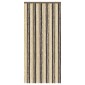 vidaXL Κουρτίνα εντόμων Chenille Σκούρο καφέ και μπεζ 100 x 220 cm