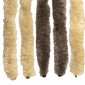 vidaXL Κουρτίνα εντόμων Chenille Σκούρο καφέ και μπεζ 100 x 220 cm