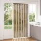 vidaXL Κουρτίνα εντόμων Chenille Σκούρο καφέ και μπεζ 100 x 220 cm