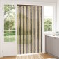 vidaXL Κουρτίνα εντόμων Chenille Σκούρο καφέ και μπεζ 118 x 220 cm