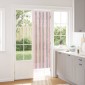 vidaXL Κουρτίνα εντόμων Chenille Ασημί Γκρι και Ροζ 56 x 185 cm