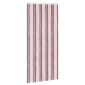 vidaXL Κουρτίνα εντόμων Chenille Ασημί Γκρι και Ροζ 90 x 200 cm