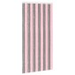 vidaXL Κουρτίνα εντόμων Chenille Ασημί Γκρι και Ροζ 100 x 200 cm