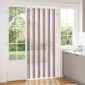 vidaXL Κουρτίνα εντόμων Chenille Ασημί Γκρι και Ροζ 100 x 220 cm