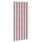 vidaXL Κουρτίνα εντόμων Chenille Ασημί Γκρι και Ροζ 100 x 230 cm