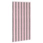 vidaXL Κουρτίνα εντόμων Chenille Ασημί Γκρι και Ροζ 118 x 220 cm