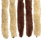 vidaXL Κουρτίνα εντόμων Chenille Καφέ και μπεζ 56 x 200 cm 100% PP