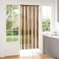vidaXL Κουρτίνα εντόμων Chenille Καφέ και μπεζ 90 x 200 cm 100% PP
