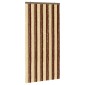 vidaXL Κουρτίνα εντόμων Chenille Καφέ και μπεζ 100 x 200 cm 100% PP