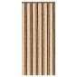 vidaXL Κουρτίνα εντόμων Chenille Καφέ και μπεζ 100 x 220 cm 100% PP