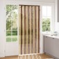 vidaXL Κουρτίνα εντόμων Chenille Καφέ και μπεζ 100 x 220 cm 100% PP