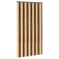 vidaXL Κουρτίνα εντόμων Chenille Καφέ και μπεζ 118 x 220 cm 100% PP