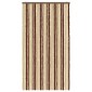 vidaXL Κουρτίνα εντόμων Chenille Καφέ και μπεζ 118 x 220 cm 100% PP