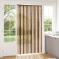 vidaXL Κουρτίνα εντόμων Chenille Καφέ και μπεζ 118 x 220 cm 100% PP
