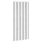 vidaXL Κουρτίνα εντόμων Chenille Γκρι και Λευκό 90 x 200 cm 100% PP