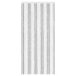 vidaXL Κουρτίνα εντόμων Chenille Γκρι και Λευκό 90 x 200 cm 100% PP