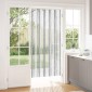 vidaXL Κουρτίνα εντόμων Chenille Γκρι και Λευκό 90 x 200 cm 100% PP