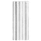 vidaXL Κουρτίνα εντόμων Chenille Γκρι και Λευκό 90 x 220 cm 100% PP