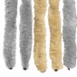 vidaXL Κουρτίνα εντόμων Chenille Γκρι και Μπεζ 56 x 185 cm 100% PP