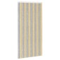 vidaXL Κουρτίνα εντόμων Chenille Γκρι και Μπεζ 100 x 200 cm 100% PP