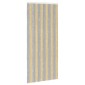 vidaXL Κουρτίνα εντόμων Chenille Γκρι και Μπεζ 100 x 220 cm 100% PP
