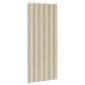 vidaXL Κουρτίνα εντόμων Chenille Γκρι και Μπεζ 100 x 230 cm 100% PP