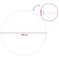 vidaXL Επιπλέον Βαριά Καλύμματα Πισίνας Ηλίου Ø 600 εκ 400 μμ Γύρος PE