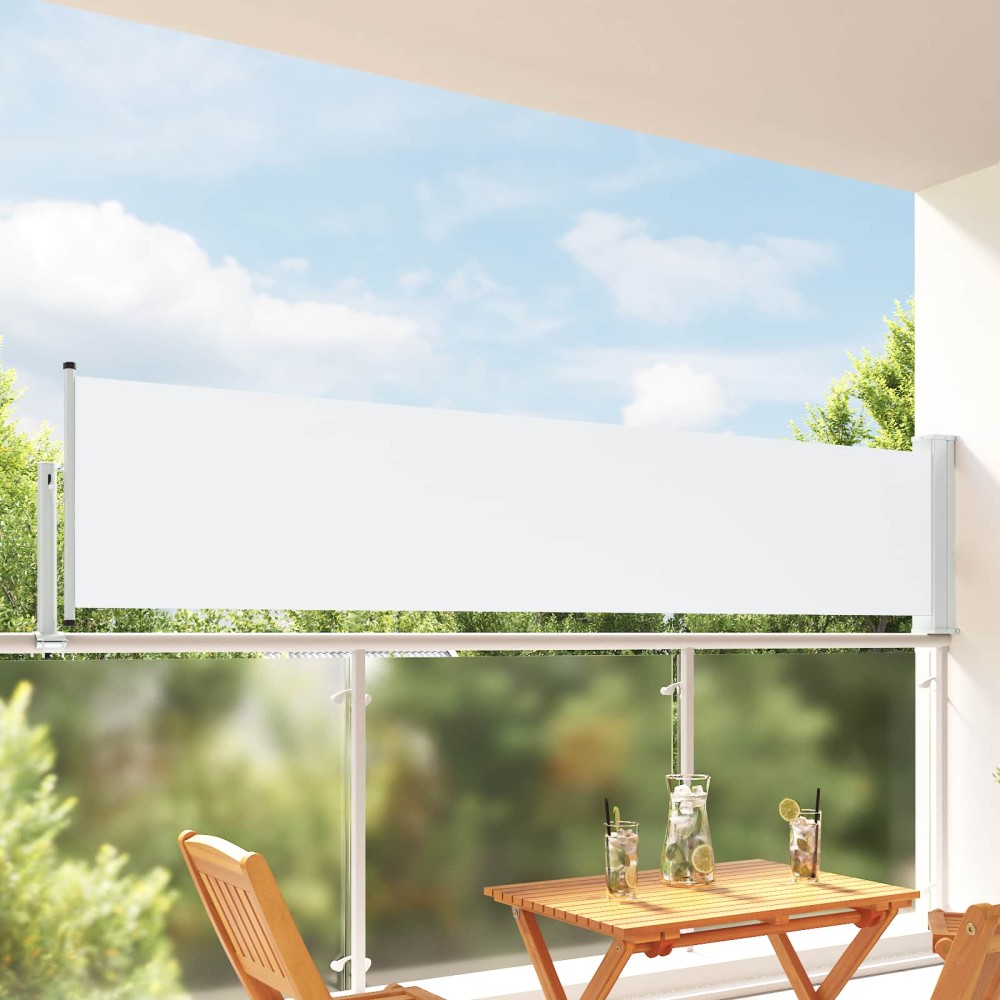 vidaXL Προστασία Πλευράς 60 x 300 cm Ορθογώνιος Λευκό