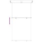 vidaXL Αυλούπα Πλευράς Μπαλκονιού 160 x 250 cm